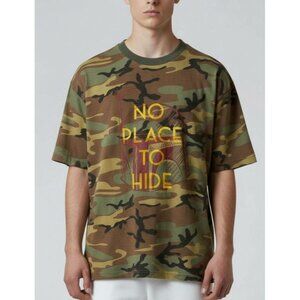 Star Wars Rothco Camouflage No Place To Hide Graphic T-Shirt Size L Cotton Blend